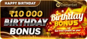 Damanbet birthday bonus