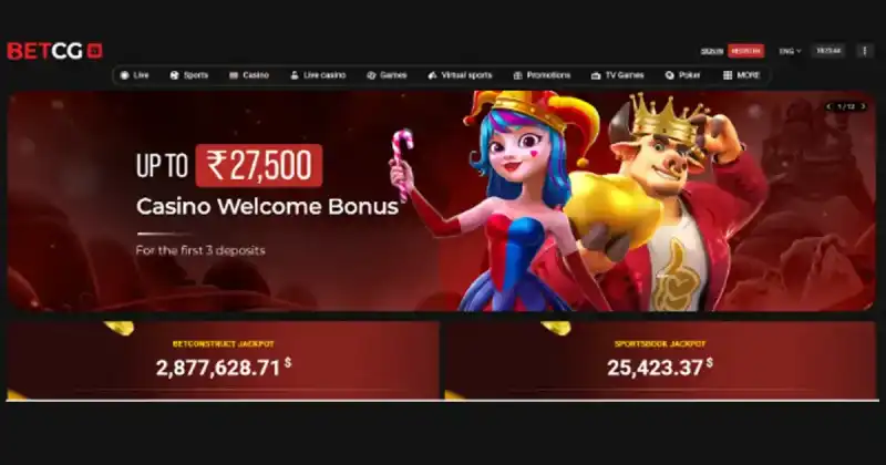 BETCG welcome bonus